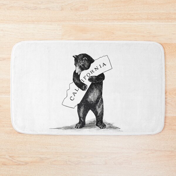 Item preview, Golden State Hug: Vintage Bear, California designed and sold by EmeraldeaArt.