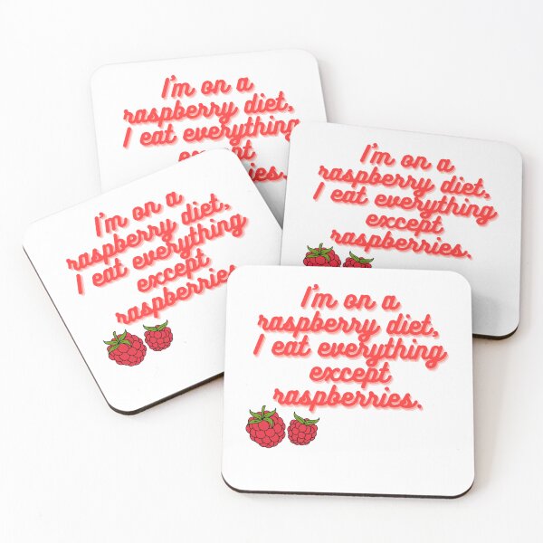 Item preview, I'm on a raspberry diet, I eat everything except raspberries designed and sold by SaNNty.