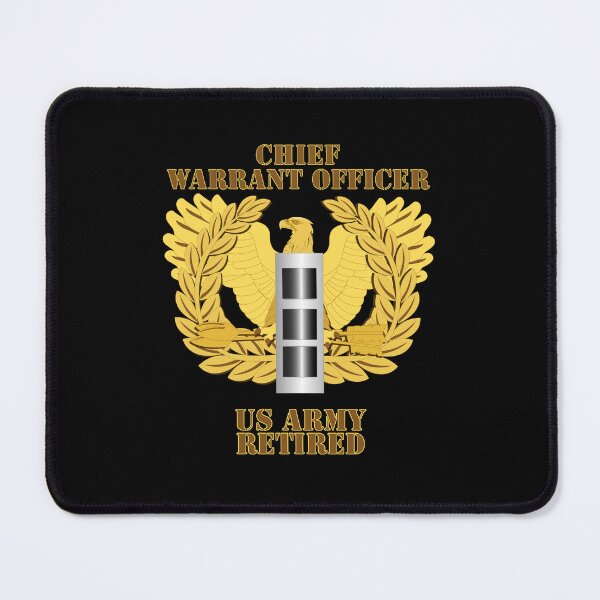 Item preview, Army - Emblem - Warrant Officer - CW3 - Retired designed and sold by Military Insignia Products.