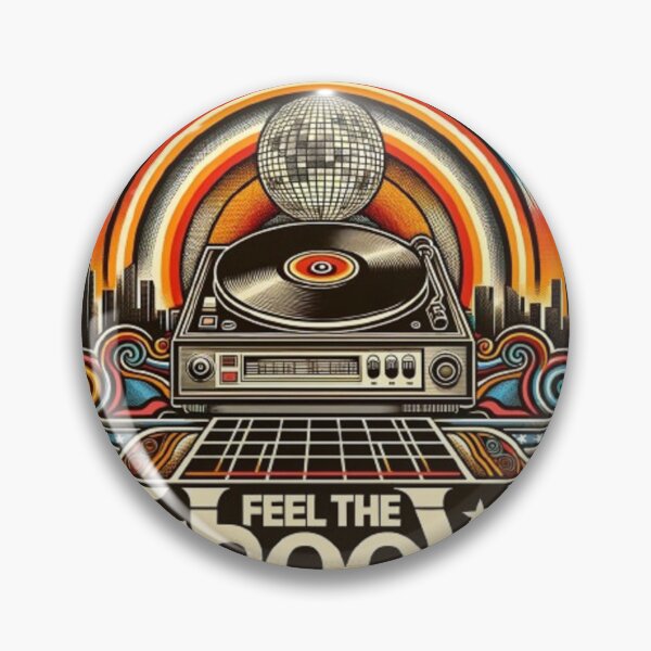 Item preview, Feel the Groove - Camiseta de discoteca retro vintage de los años 70 designed and sold by StickerNova1.