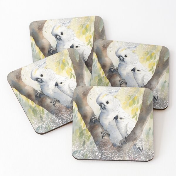 Item preview, Gift Dove Realistic Nature Trees Birds Cockatoo designed and sold by TRENDDREAMER ⭐⭐⭐⭐⭐.