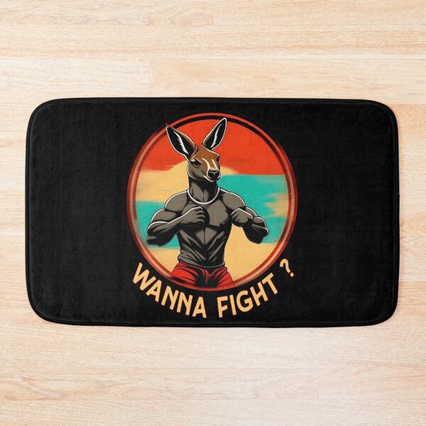 Item preview, Wanna fight? - kangaroo fighter  designed and sold by SidTastic .