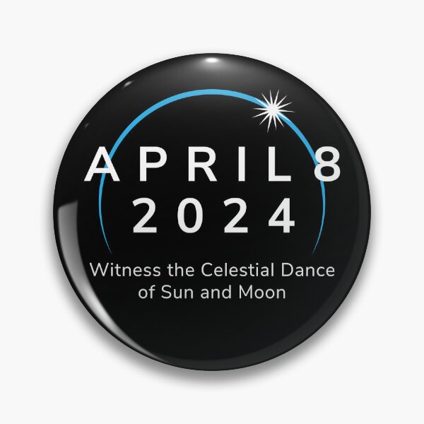 Item preview, Celestial Dance: April 8, 2024 Solar Eclipse Commemoration designed and sold by Maria Garcia.