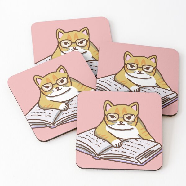 Item preview, Guaty, the orange cat, reading designed and sold by MemoAtelier.