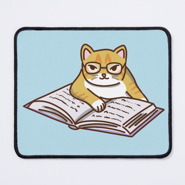 Item preview, Guaty, the orange cat, reading designed and sold by MemoAtelier.