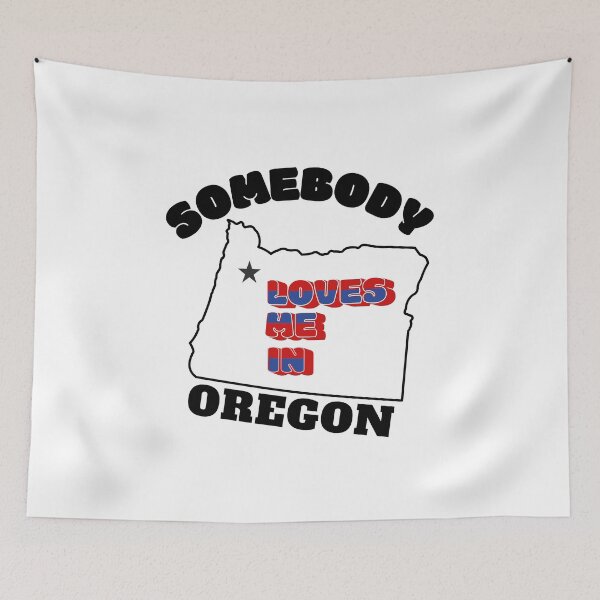 Item preview, Somebody Loves Me in OREGON designed and sold by ForecastVSN.