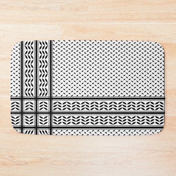 Item preview, Keffiyeh Kufiah kuffiya Palestine Symbol of Resistance designed and sold by BluedarkArt.