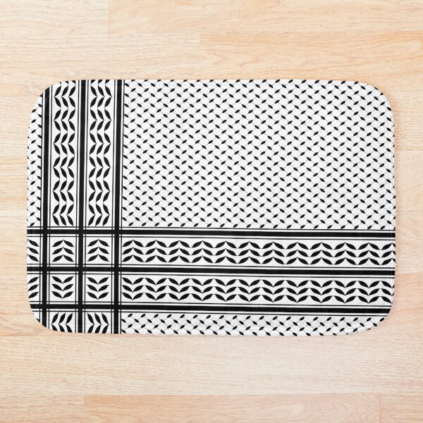 Item preview, Keffiyeh Kufiah kuffiya Palestine Symbol of Resistance designed and sold by BluedarkArt.