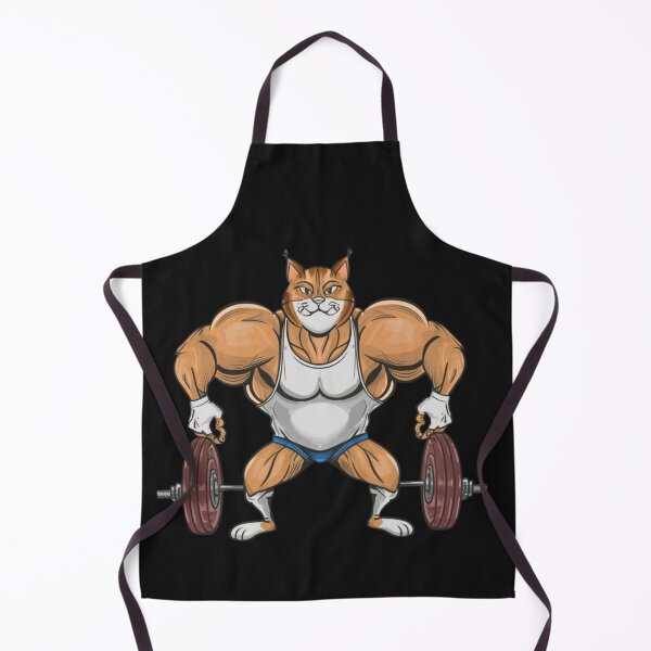 Item preview, cat athlete strongman  designed and sold by WojtiWu.