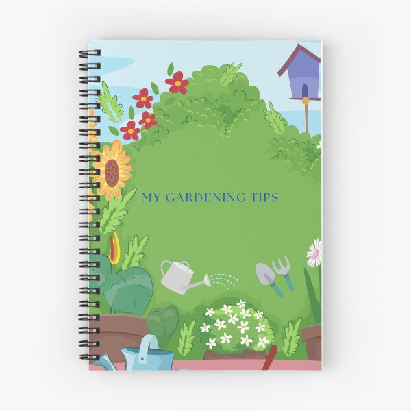 Item preview, gardening tips journal designed and sold by Bluefish60.