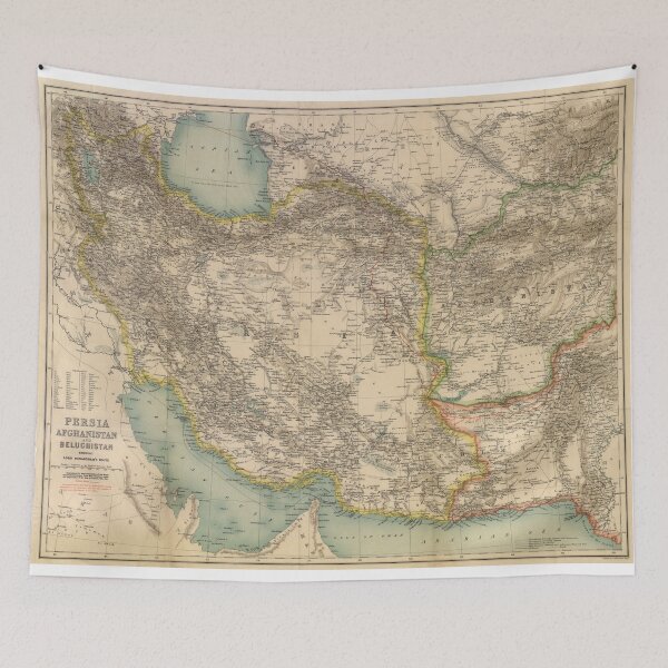 Item preview, Old persian map - Iran designed and sold by Persian Pride Official.