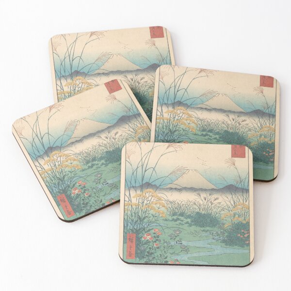 Item preview, Kai, Otsuki no Hara - Utagawa Hiroshige - Japanese designed and sold by Mapsart-.
