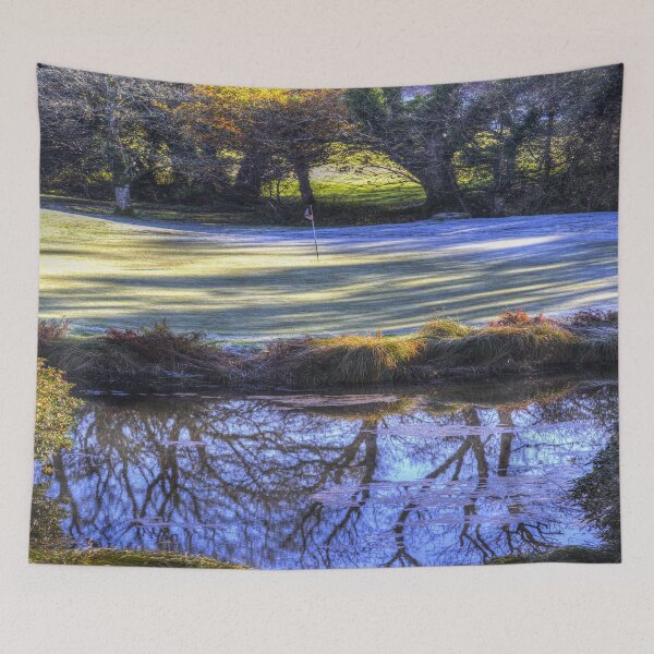 Item preview, Frosty Morning Golf Green  designed and sold by Londonimages.