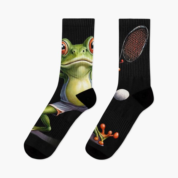 Item preview, Funky Frogs Tennis designed and sold by joyfulcow.
