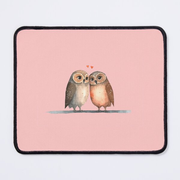 Item preview, Loving Owl Birds, Paar Owl designed and sold by PandaKunst.