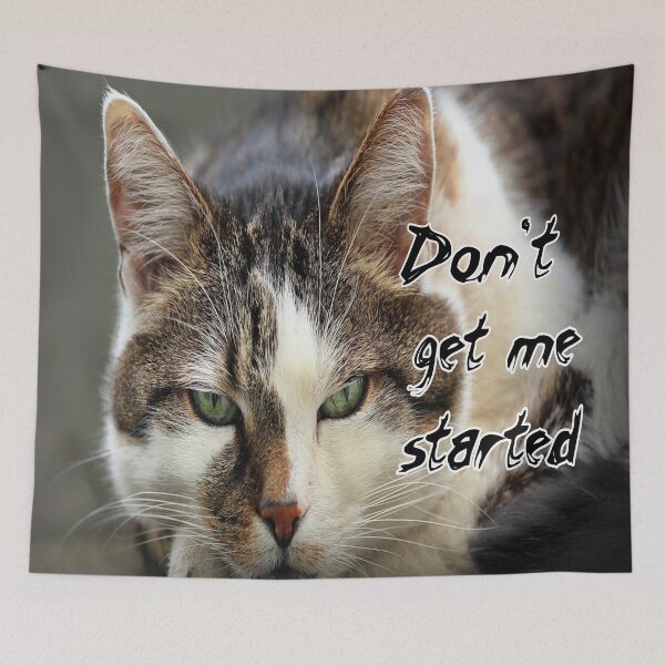 Item preview, Don't Get Me Started designed and sold by Surreallytee.