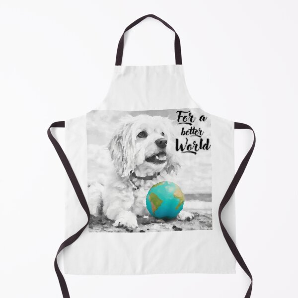 Item preview, Puppy with the Earth for a better World designed and sold by elleci.