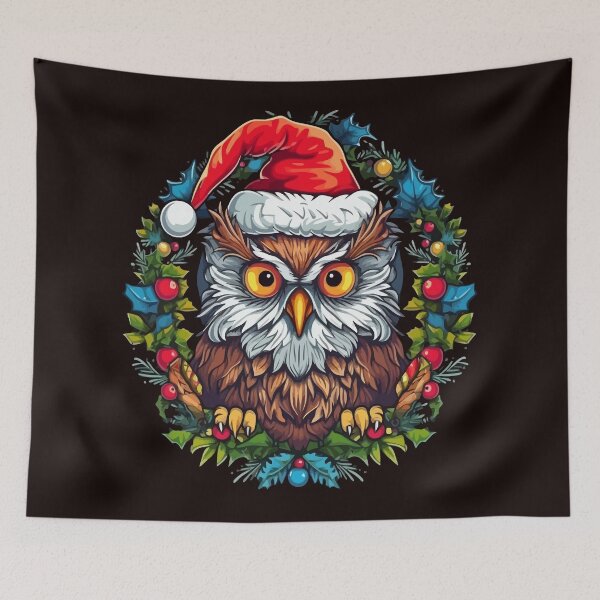 Item preview, Christmas Owl designed and sold by creativellashop.