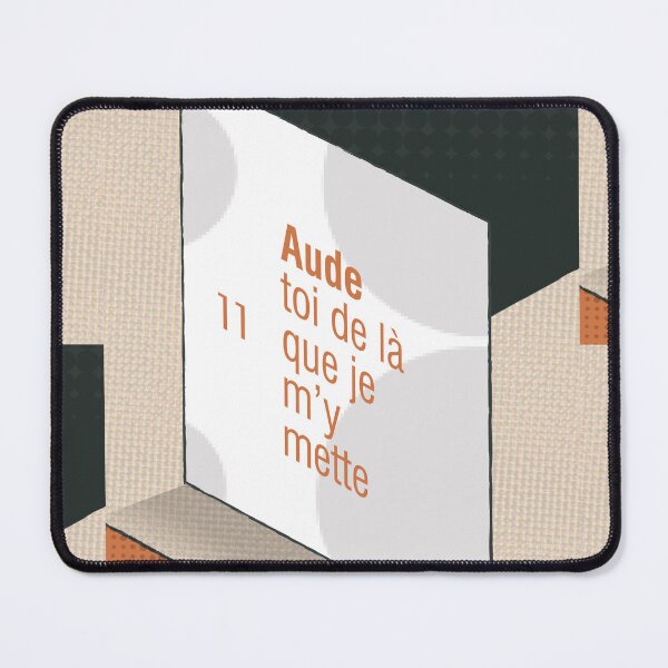 Aperçu de l'œuvre Aude toi de là que je m'y mette, 11 créée et vendue par Cyrille BRG.