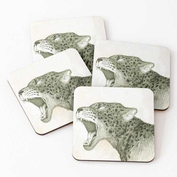 Item preview, Leopard Roaring designed and sold by Portraitvalley.