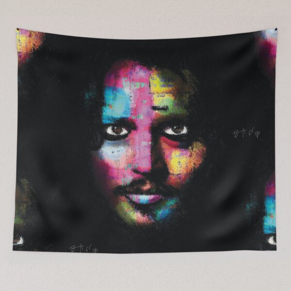 Item preview, The Deppstar. A Portrait of J.D. by Brett Sixtysix designed and sold by brett66.