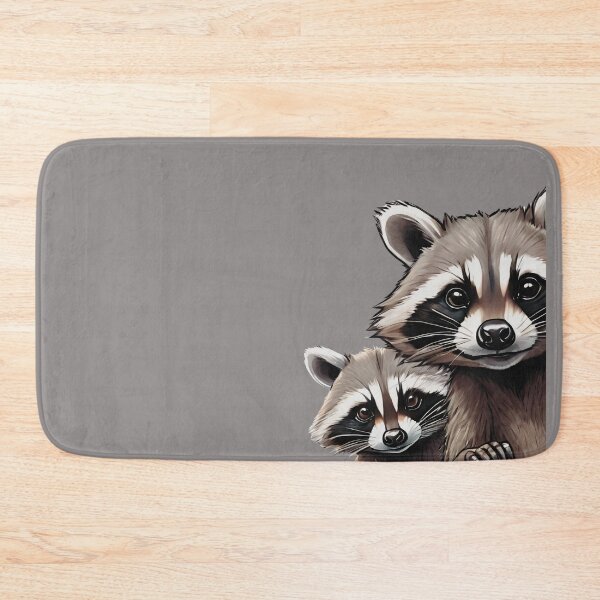 Item preview, Curious Rascals: Adorable Raccoons Peeking Tee – A Playful Twist for Wildlife Enthusiasts designed and sold by LittleGnomad.