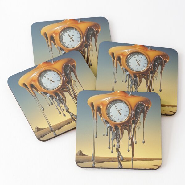 Item preview, Flowing Surreal Moments: The Colossal Clock Melt designed and sold by Mullet Monkey.