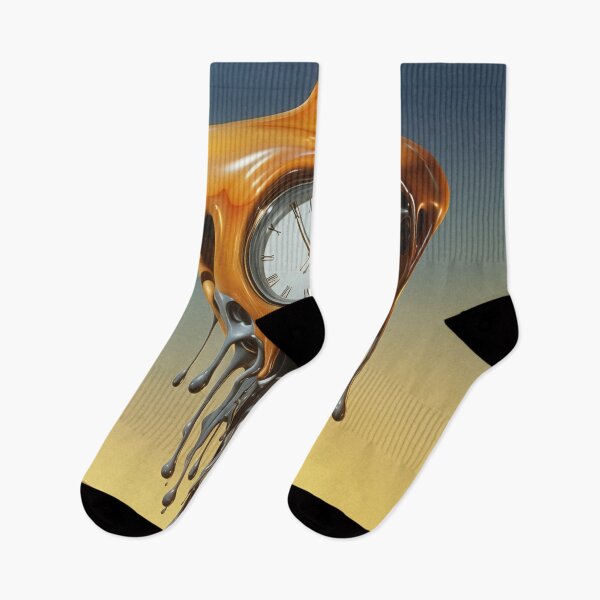 Item preview, Flowing Surreal Moments: The Colossal Clock Melt designed and sold by Mullet Monkey.