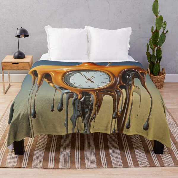 Item preview, Flowing Surreal Moments: The Colossal Clock Melt designed and sold by Mullet Monkey.