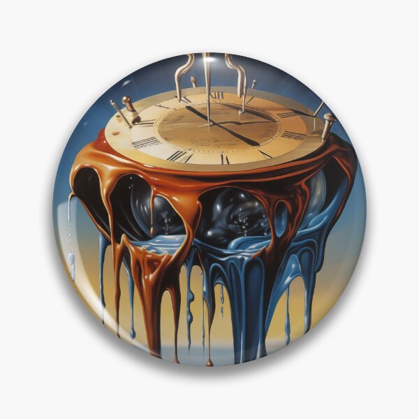 Item preview, Grand Surreal Dissolution: The Timepiece Melts designed and sold by Mullet Monkey.