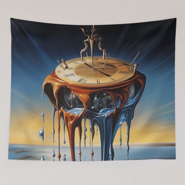 Item preview, Grand Surreal Dissolution: The Timepiece Melts designed and sold by Mullet Monkey.