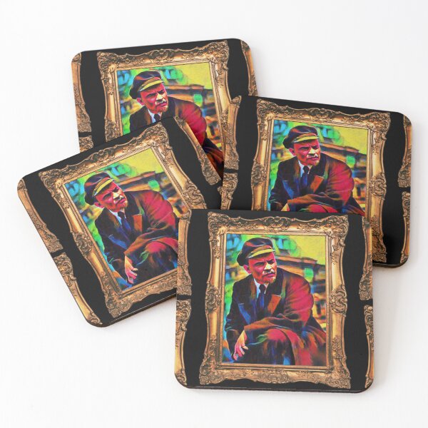 Item preview, A communist 's leader colorful portrait  designed and sold by Angeleghties.