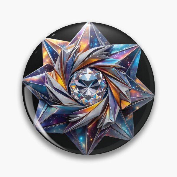 Item preview, Glimmering Cosmos: A Diamond Ballet designed and sold by AI-Only Creations.