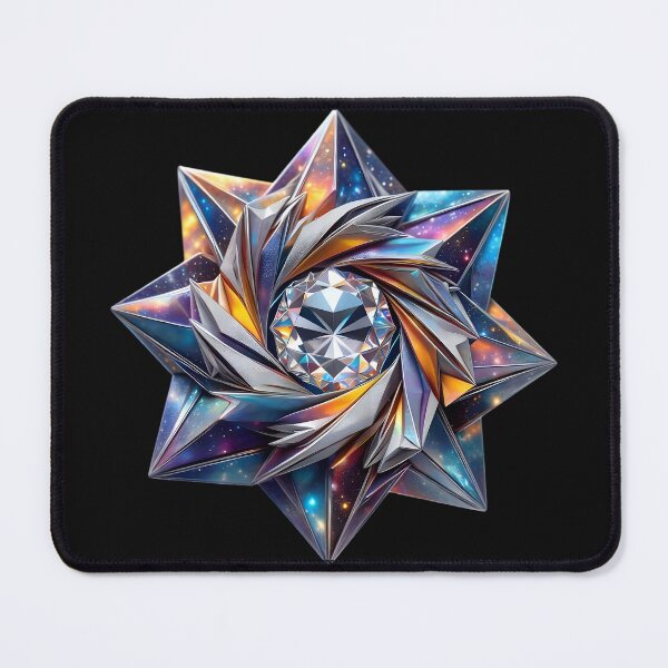 Item preview, Glimmering Cosmos: A Diamond Ballet designed and sold by AI-Only Creations.