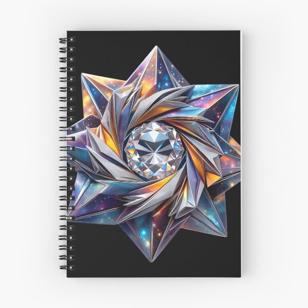 Item preview, Glimmering Cosmos: A Diamond Ballet designed and sold by AI-Only Creations.