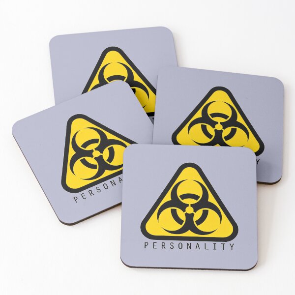 Item preview, Toxic Personality Warning designed and sold by Alphaproject.