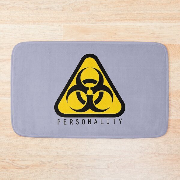 Item preview, Toxic Personality Warning designed and sold by Alphaproject.