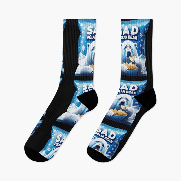 Item preview, Sad polar bear potato chips designed and sold by Cord75.