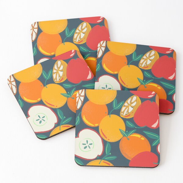 Item preview, Apples to Oranges on Dark Green designed and sold by Carolynpaints.