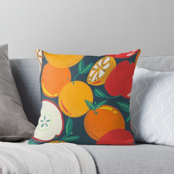 Item preview, Apples to Oranges on Dark Green designed and sold by Carolynpaints.