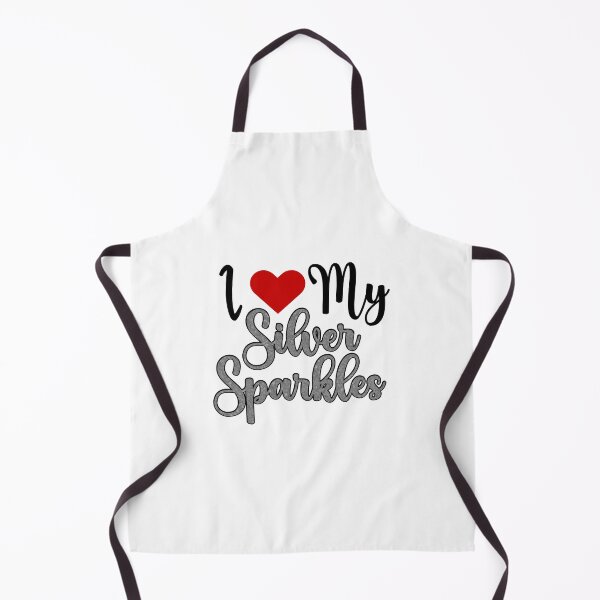 Item preview, I Love My Silver Sparkles (Script) designed and sold by SilverLocksShop.