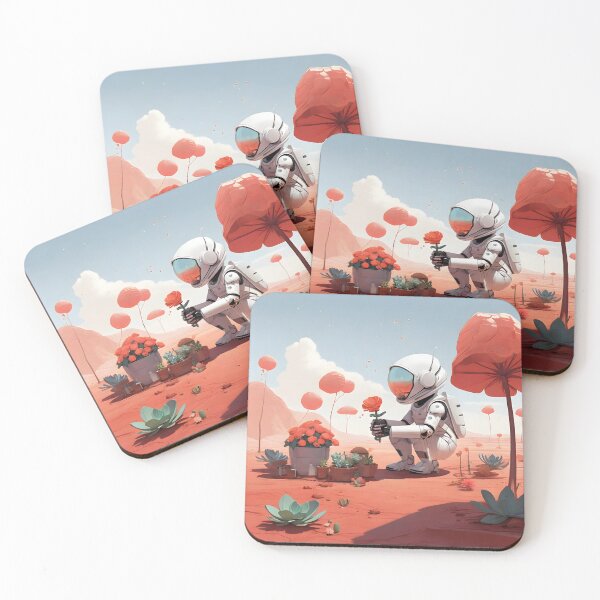 Item preview, Futuristic Mars Flower designed and sold by omerfdln34.
