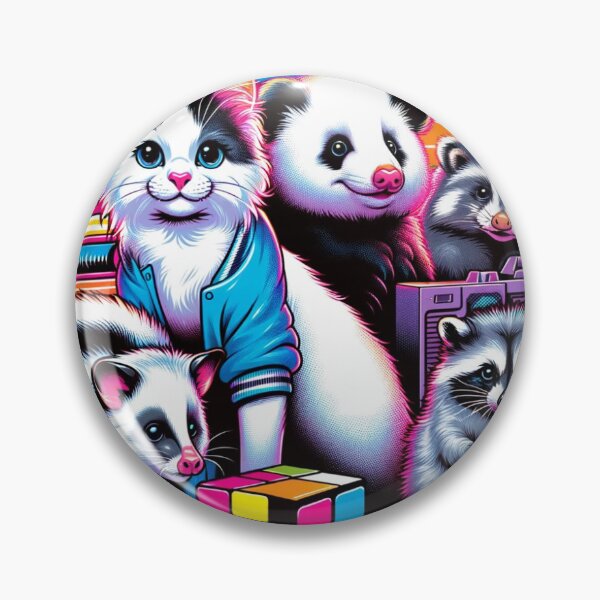 Item preview, Arcade Glow: Retro Animal Party designed and sold by CyberQuesters.