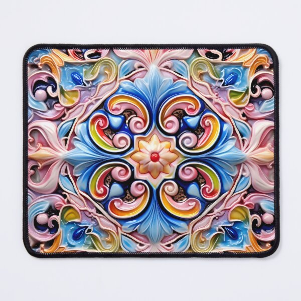 Item preview, decorative Italian ceramic tile print designed and sold by dcrc.
