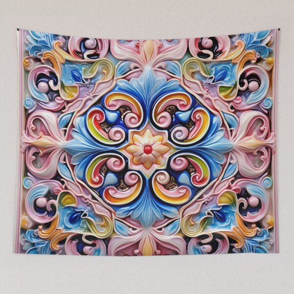 Item preview, decorative Italian ceramic tile print designed and sold by dcrc.