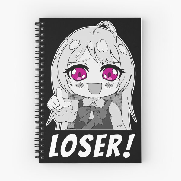 Item preview, Smug Smile Loli You Loser Illustration designed and sold by Neyus Art.