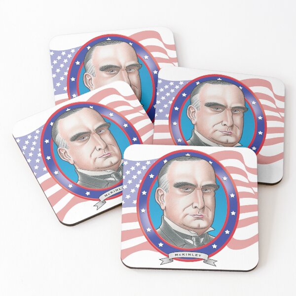 Item preview, William McKinley Caricature designed and sold by FunFaces.
