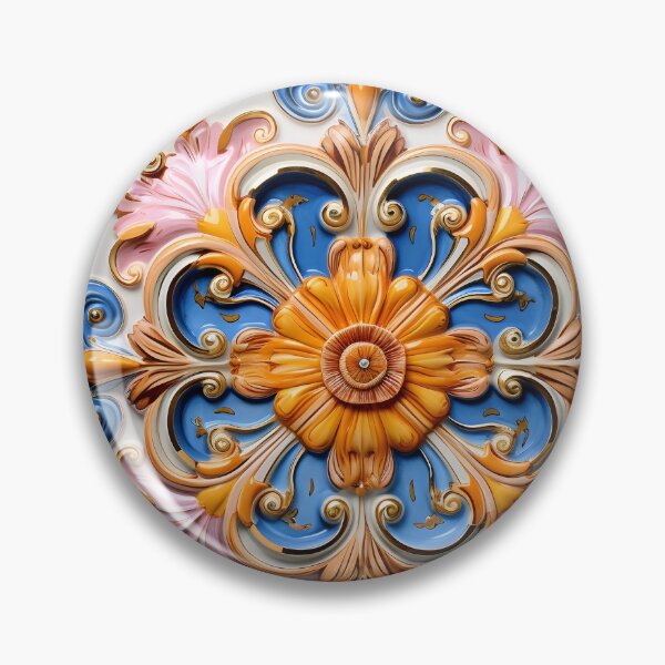 Item preview, decorative Italian ceramic tile print designed and sold by dcrc.