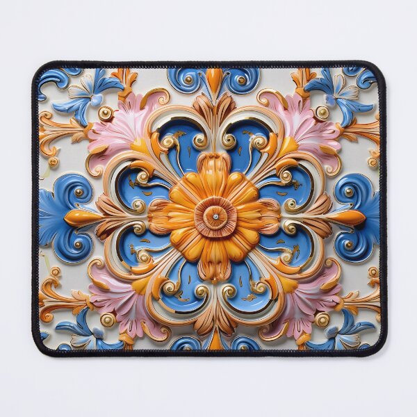 Item preview, decorative Italian ceramic tile print designed and sold by dcrc.