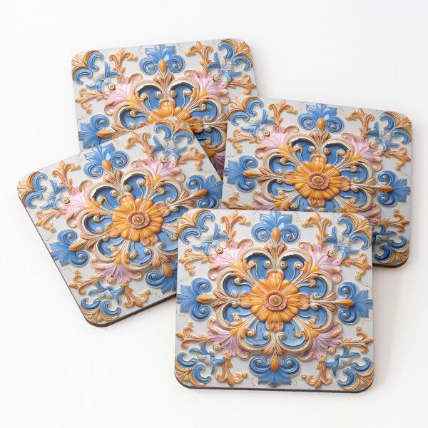 Item preview, decorative Italian ceramic tile print designed and sold by dcrc.
